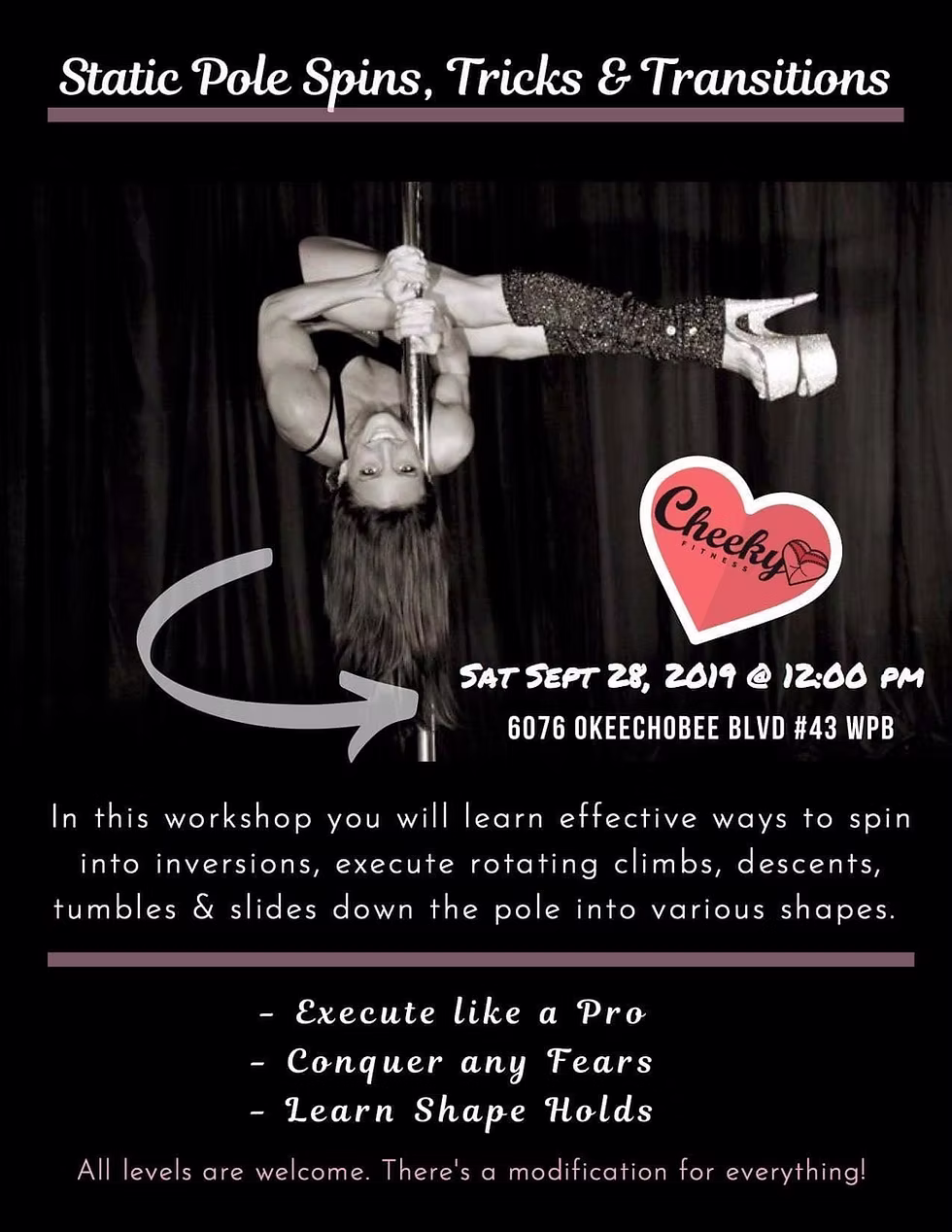 Static Pole Spins, Tricks & Transitions